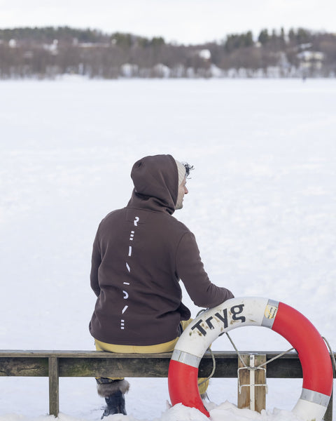 ICON HOODIE BROWN
